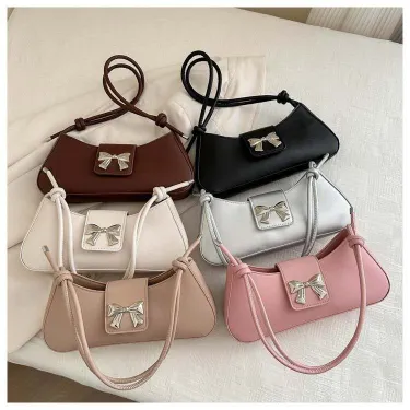 Fashionable Butterfly Knot Women's Shoulder Bag 
